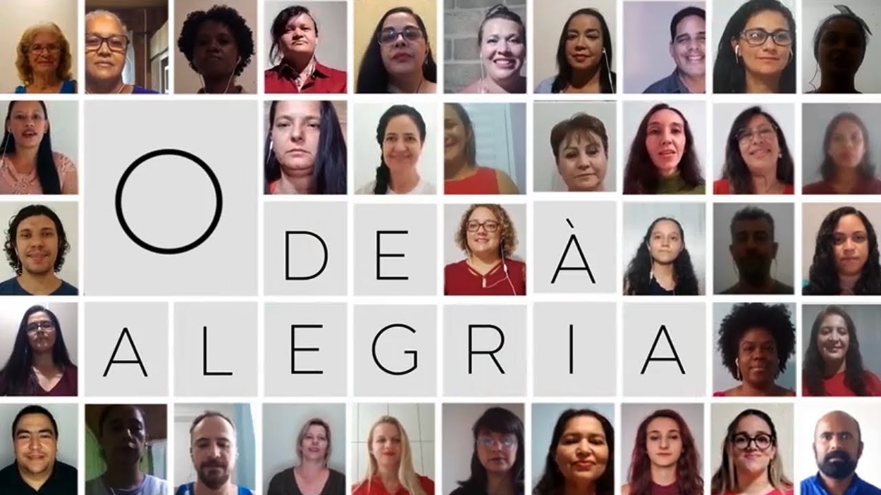280 vozes cantam: Ode à Alegria
