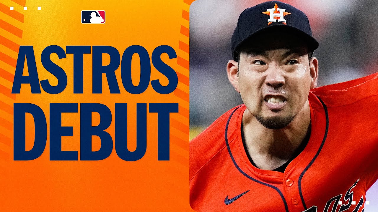 8 STRAIGHT STRIKEOUTS! Yusei Kikuchi's memorable debut with the Astros (11 K!) | 菊池雄星