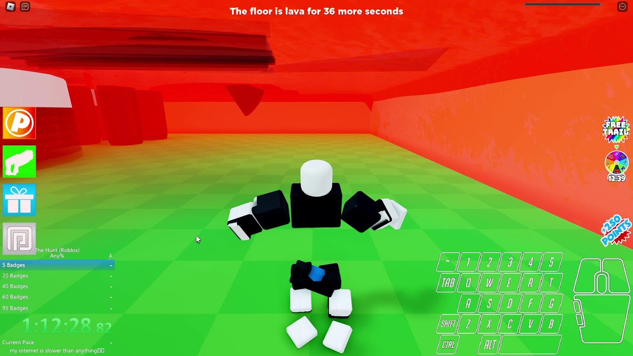 the hunt roblox speedrun (attempt 2)