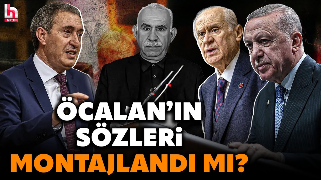 DEM Parti'den İmralı tutanakları için vahim iddia! Öcalan'ın sözleri montajlandı mı?