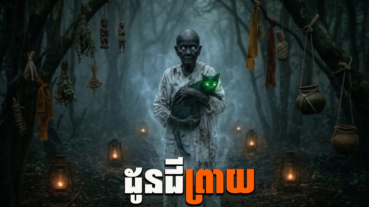 ដូនជីព្រាយចាំវត្ត | រឿងខ្មោចខ្មែរ