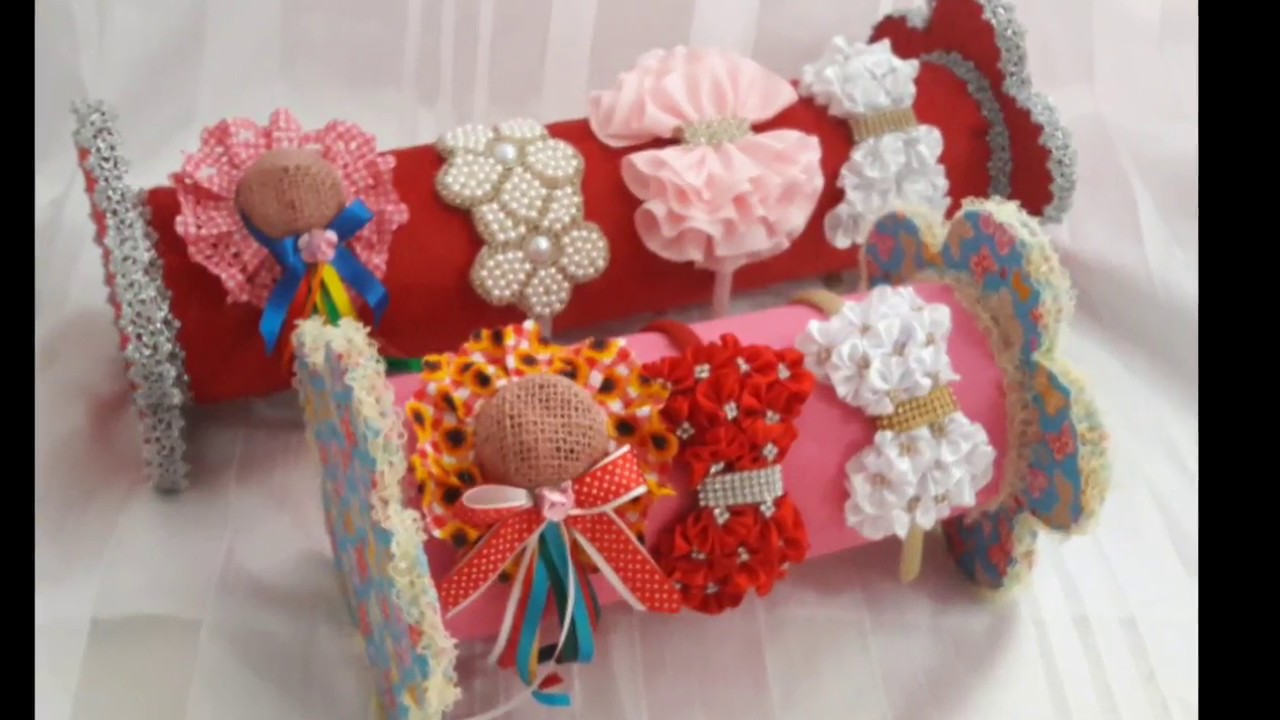 Porta tiara de Cano de pvc