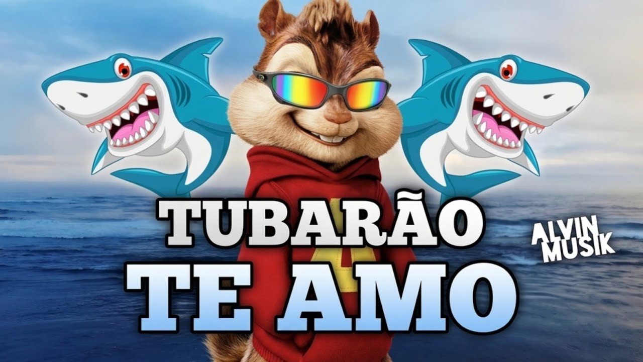 TUBARÃO TE AMO, FALCÃO TE AMO 💦 - Andou na prancha, cuidado tubarão vai te pegar 🦈✨| Alvin Musik
