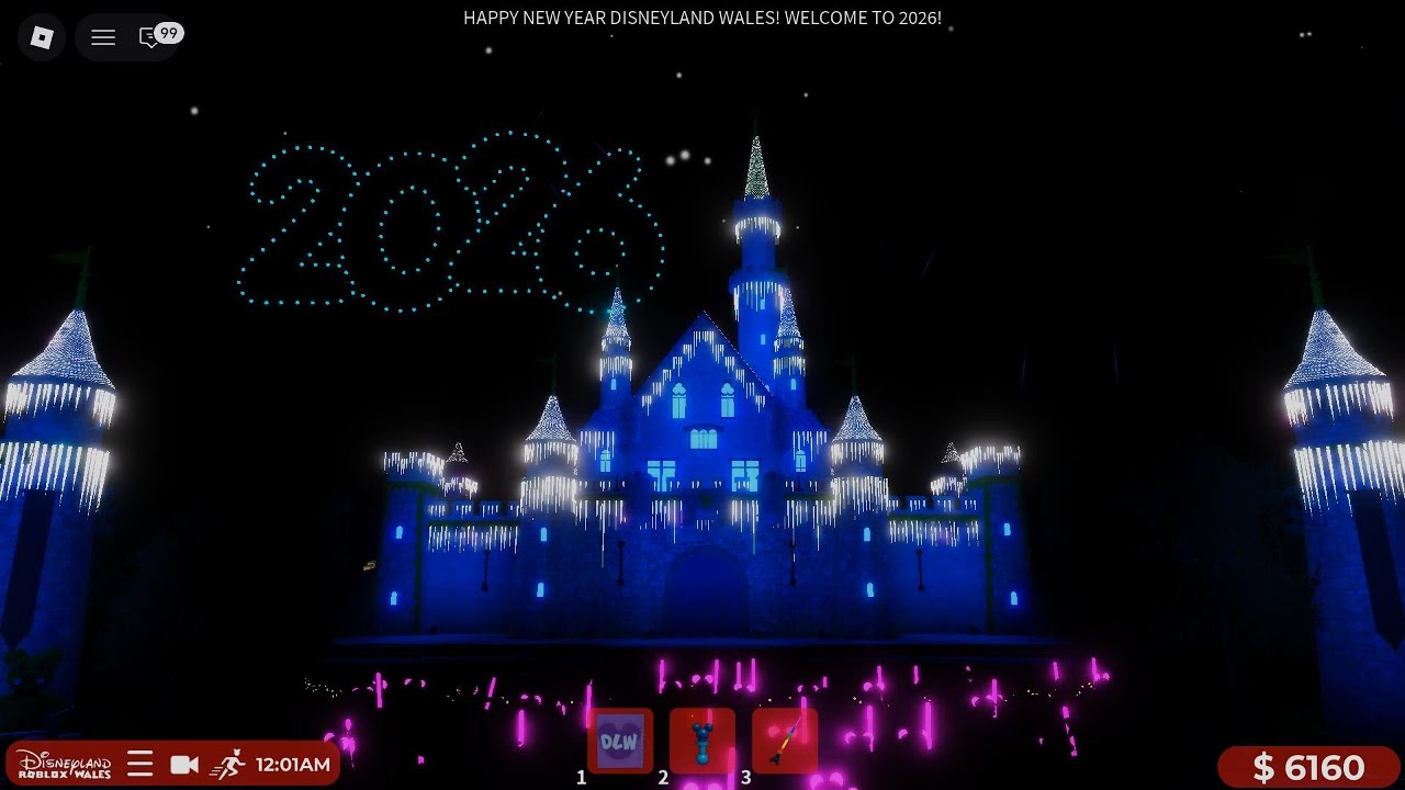 HAPPY NEW YEARS EVERYONE FROM DISNEYLOND WALES