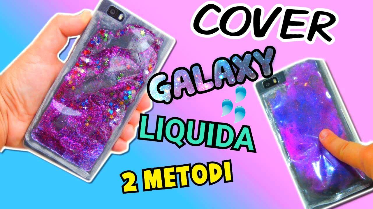 COVER LIQUIDA GALAXY (2 METODI) || Iolanda Sweets