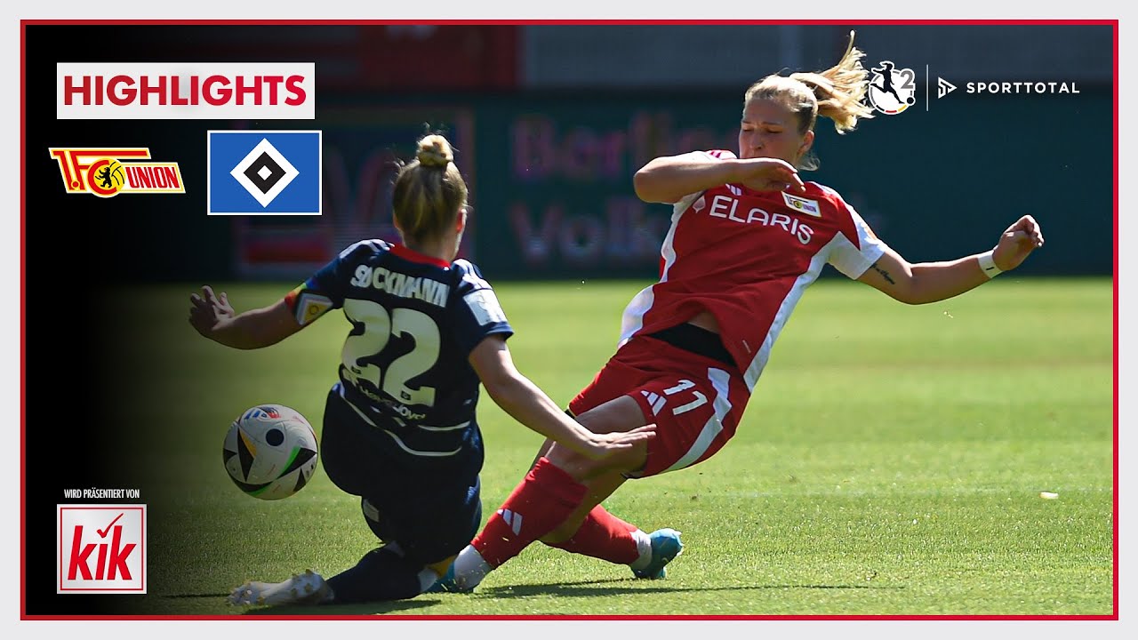 TRAUMTORE in rasantem ERÖFFNUNGSSPIEL | 1. FC Union Berlin vs. Hamburger SV | 2. Frauen Bundesliga