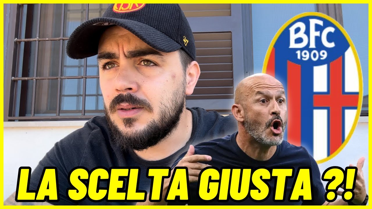 🚨BOLOGNA: ITALIANO è il NUOVO ALLENATORE✅É la SCELTA GIUSTA⁉️Vi dico la MIA 🤔