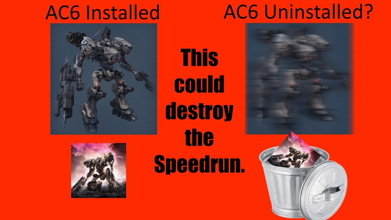 Uninstalling AC6 makes it run Faster!?