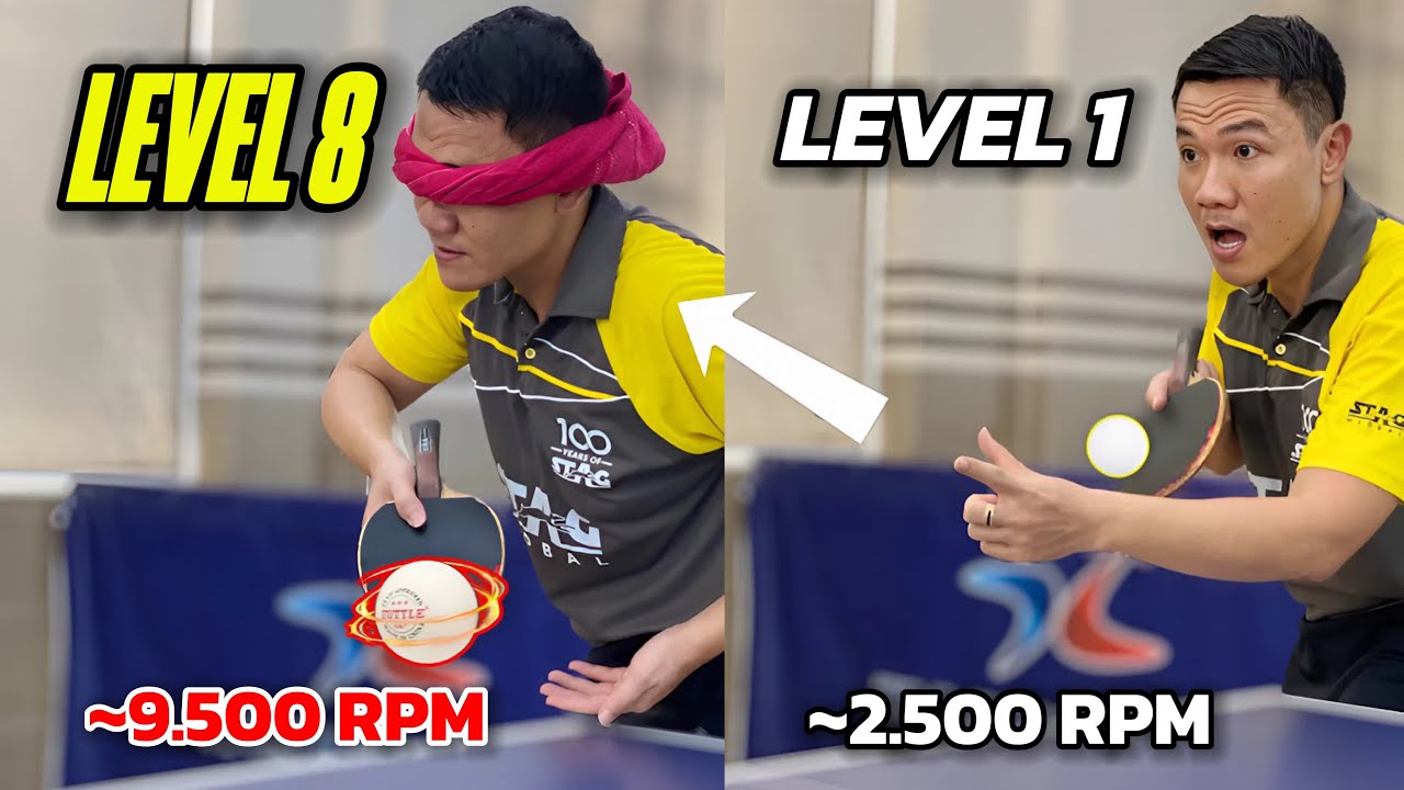 Mastering 8 Levels of Table Tennis Serves — From Beginner to World-Class
