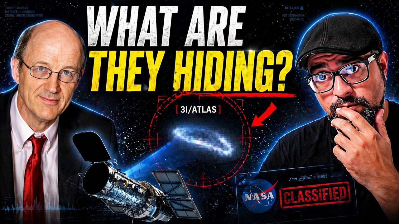 NASA EST&Aacute; ESCONDENDO O 3I/ATLAS? ft. David Jewitt (UCLA)