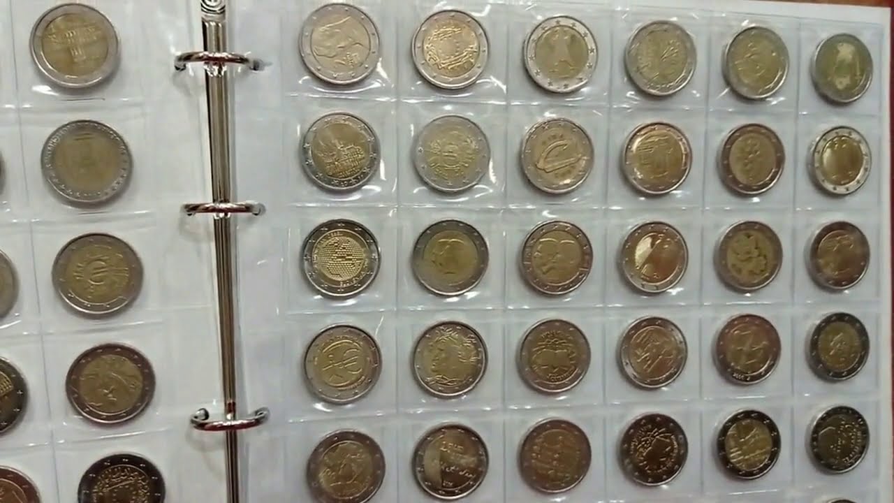 Euro coins. Rare coins of the European Union. #coins #eurocoins #slotomaniafreecoins #money
