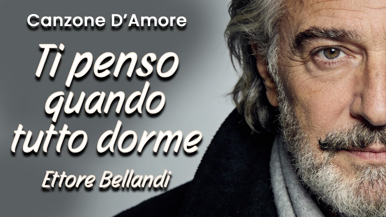 🎵😭 Una canzone per chi pensa in silenzio e ama ancora - Canzone D'Amore – Ettore Bellandi