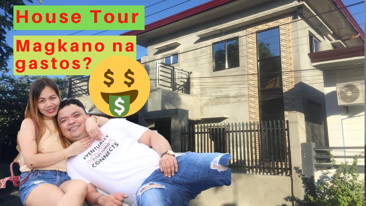 House Tour magkano na gastos? |Unfinished house