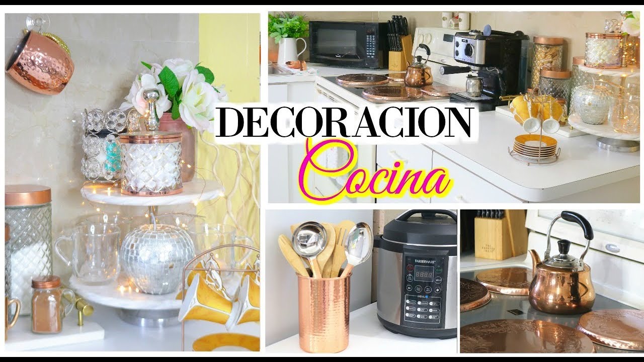 IDEAS PARA DECORAR TU COCINA I COMO DECORAR UNA COCINA PEQUEÑA I DECORACION