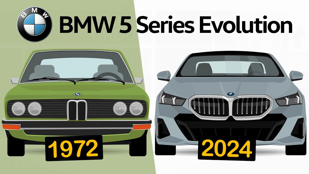 BMW 5 Series: The Evolution of a Legend from E12 to G60