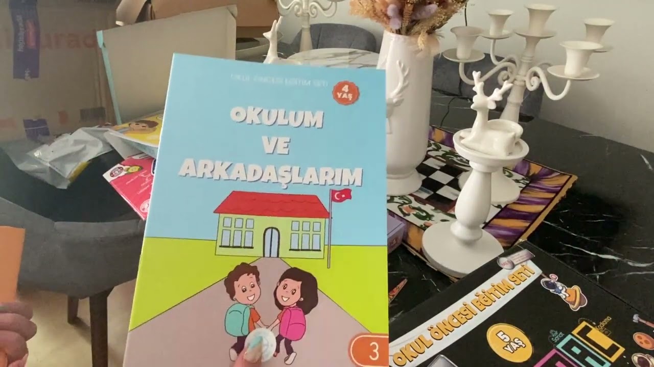 COCUK AKADEMİ OKUL &Ouml;NCESİ EĞİTİM SETLERİ VE İ&Ccedil;ERİKLERİ