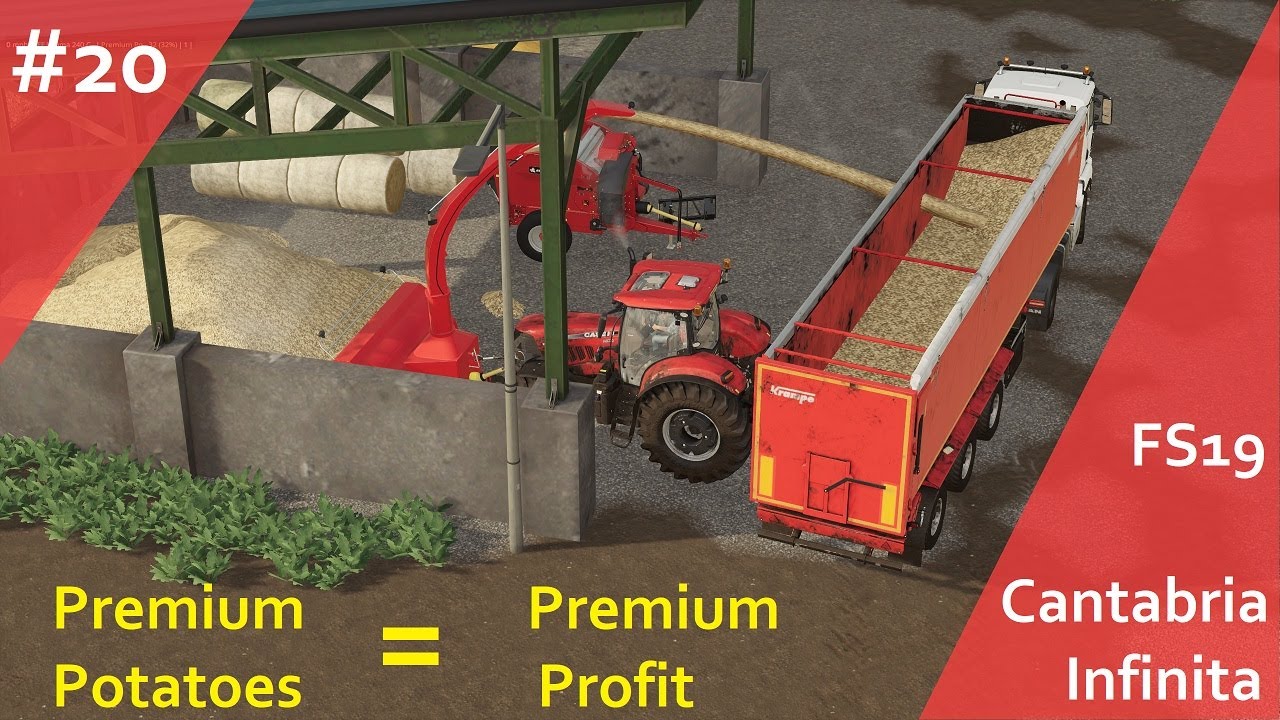 FS19 Cantabria Infinita #20 - PREMIUM POTATOES = PREMIUM PROFIT