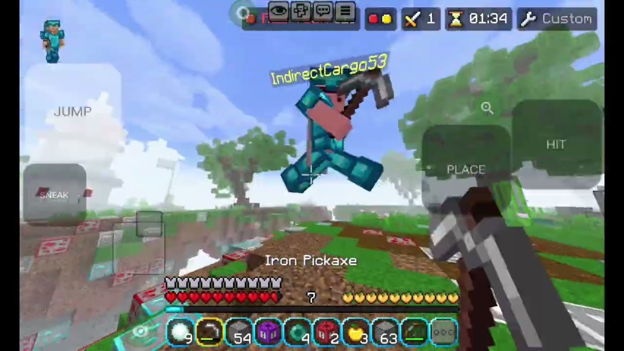Worst C tier (me) vs 2nd best CubeCraft Mobile 