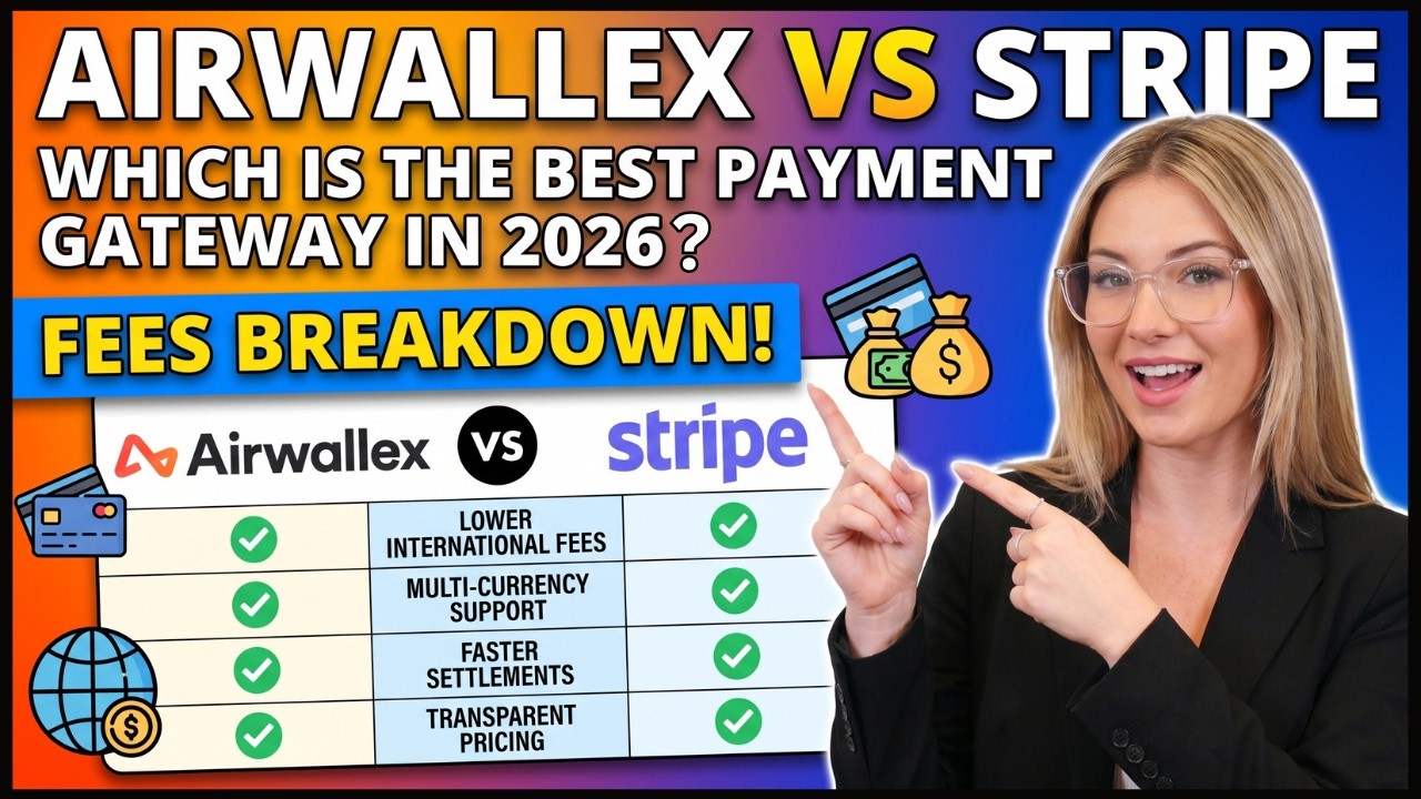 Airwallex Vs Stripe | Which is the Best Payment Gateway in 2026 (Fees Breakdown)