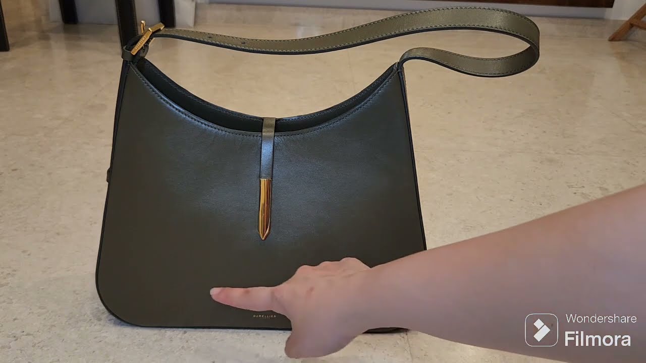 My review of the Demellier Large Tokyo bag! size, what fits and wear and tear