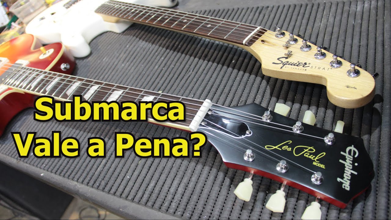 Squier e Epiphone: Falando sobre Submarcas e mostrando duas delas - Brunelli Luthier