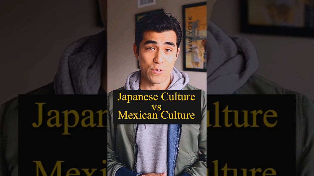 Japanese culture vs Mexican culture. Agree? #japan #mexico #shorts #hapa #mixedrace
