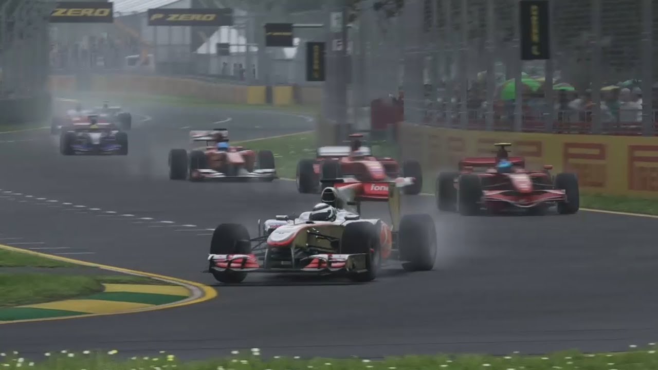 F1 2019 classic car race Australien 