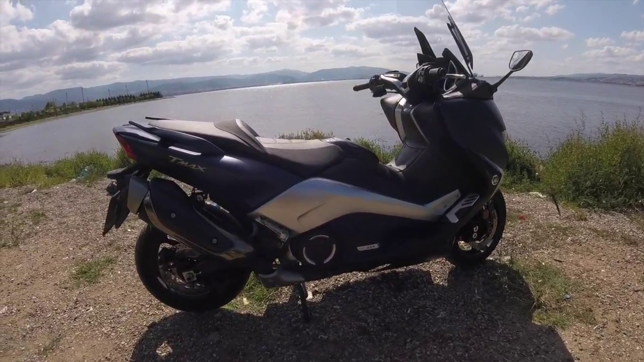 2017 Yamaha T-MAX DX Ride&Acceleration