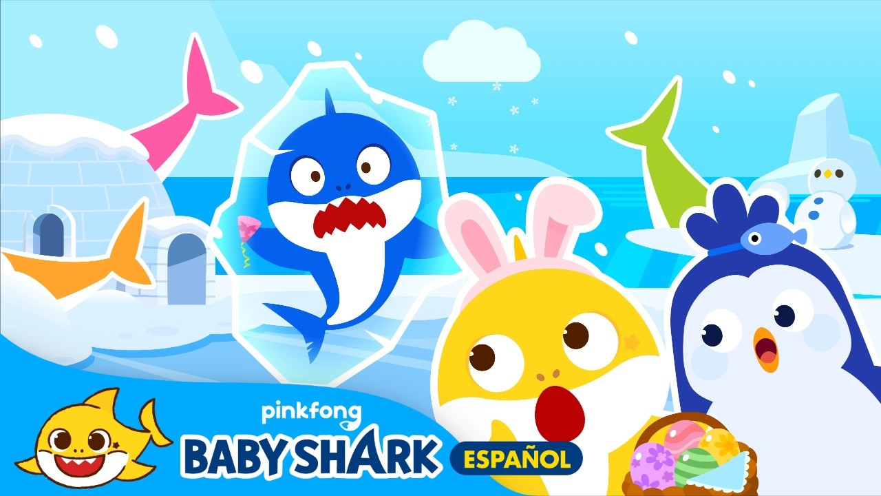 Un Caos😱 en la Fiesta de la Familia Tiburón | Jugando al Escondite | Baby Shark en español