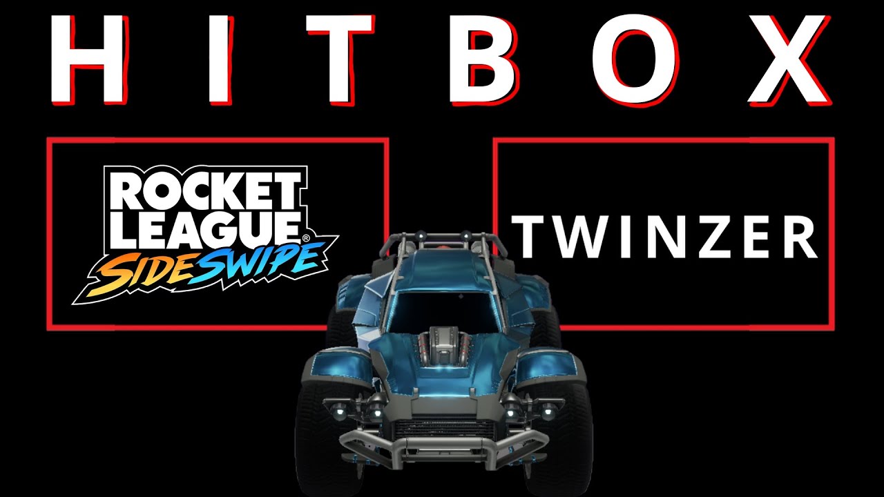 TWINZER Hitbox in Rocket League Sideswipe (+Every single car hitbox overview)