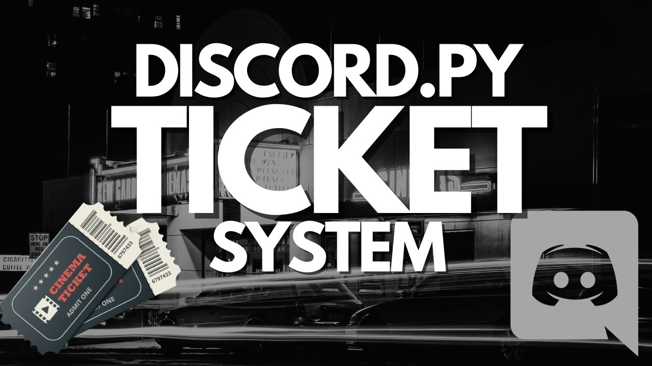 Boost Your Server with the ULTIMATE Ticket Tool! #discord #python