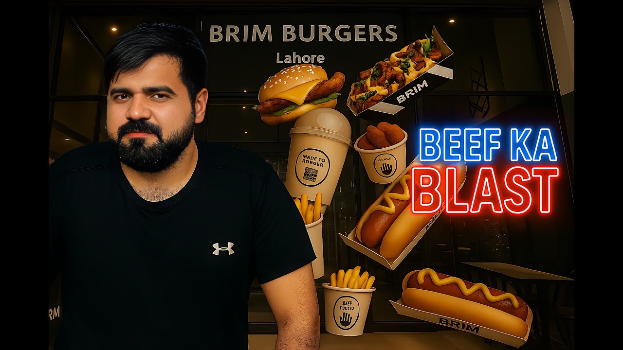 900 Rupay Ka Burger! BRIM Lahore Worth Hai Ya Waqai Overhyped?