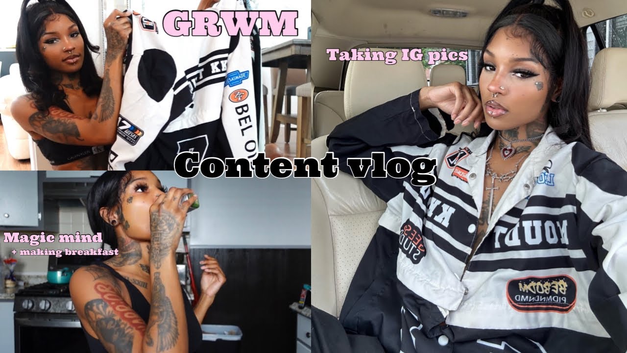 Content Vlog: Attempting to rebrand…again (GRWM, store run, taking IG pics) ft Magic Mind