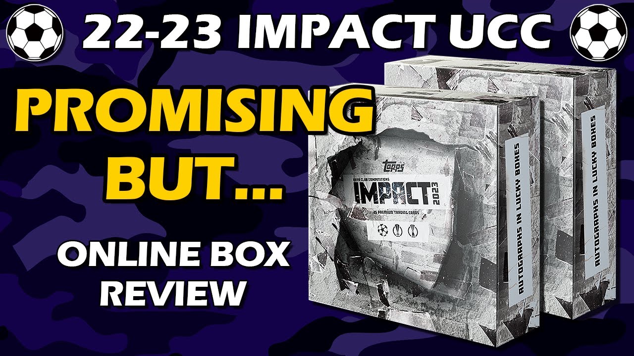 ТОЛЬКО ДЛЯ МОЛОДЫХ ИГРОК! Обзор Topps Impact UCC Soccer Box 2022-23