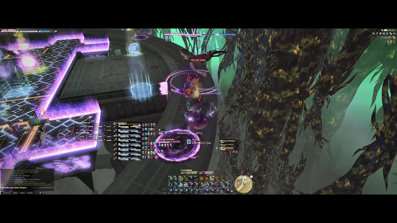 [FFXIV] Cloud of Darkness (Chaotic) Alliance Raid Clear | WHM POV