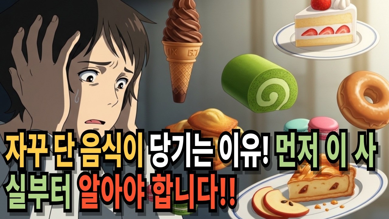 자꾸 단 음식이 당기는 이유! 먼저 이 사실부터 알아야 합니다!!#건강정보 #건강상식 #헬스케어 #건강관리 #건강뉴스 #의학정보 #생활건강 #건강칼럼 #고지혈증 #콜레스테롤