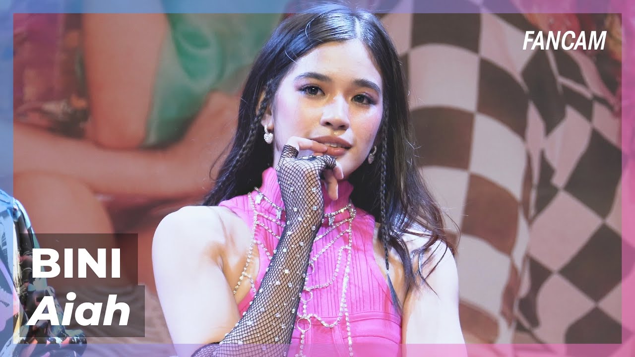 BINI - NO FEAR [Aiah Fancam 4K] - Ayala Cloverleaf 20230324