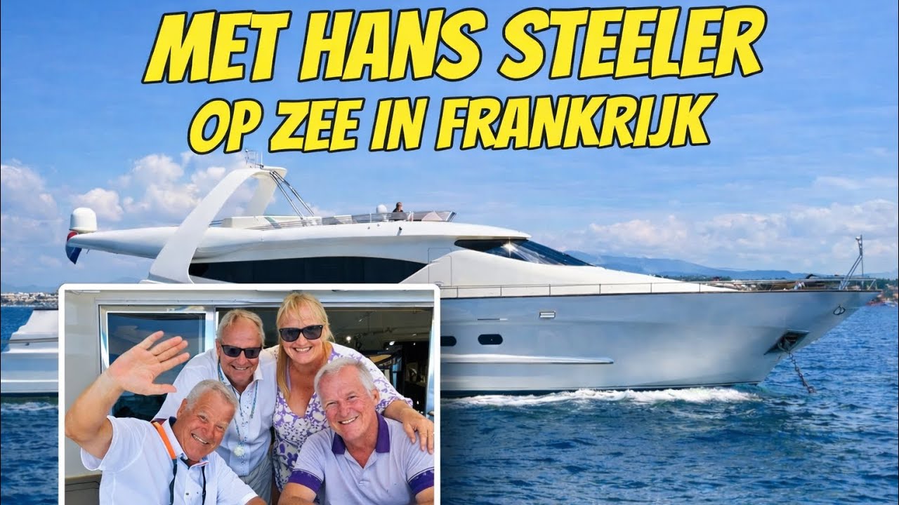 VOOR ANKER MET EEN YACHT OP DE MIDDELLANDSE ZEE