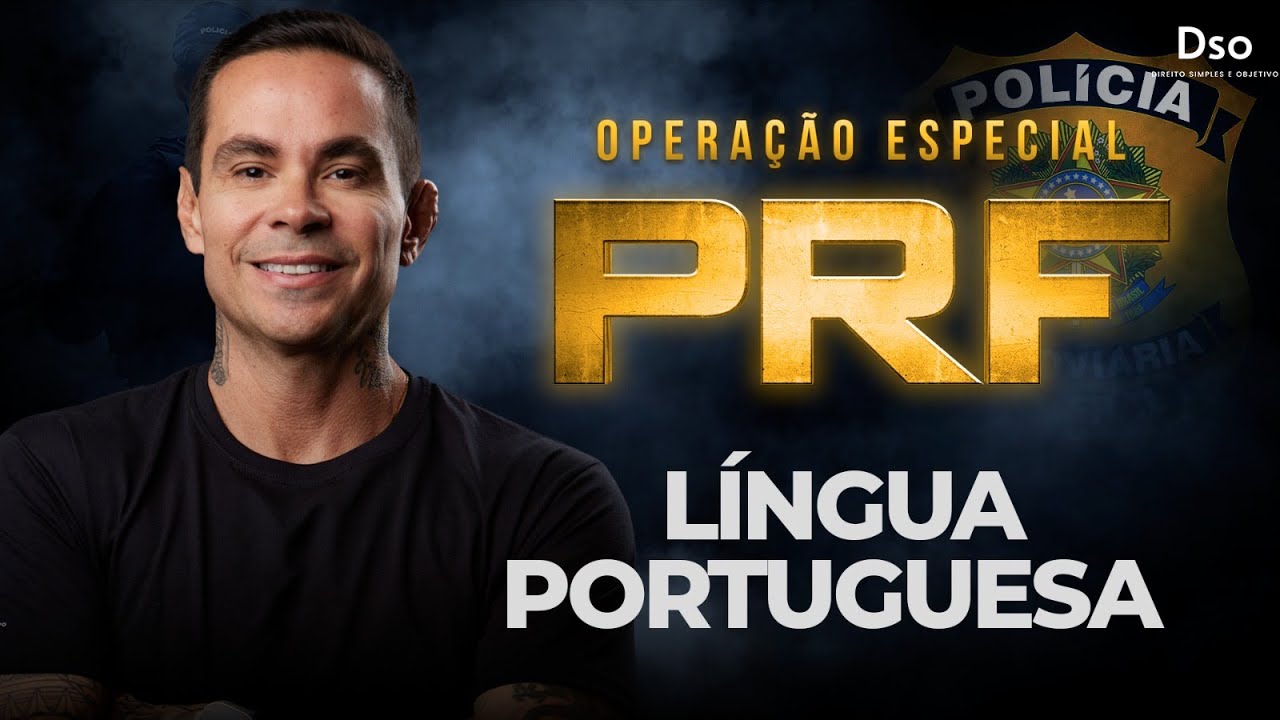 Operação especial PRF - Língua Portuguesa - com Prof. Alexandre Soares