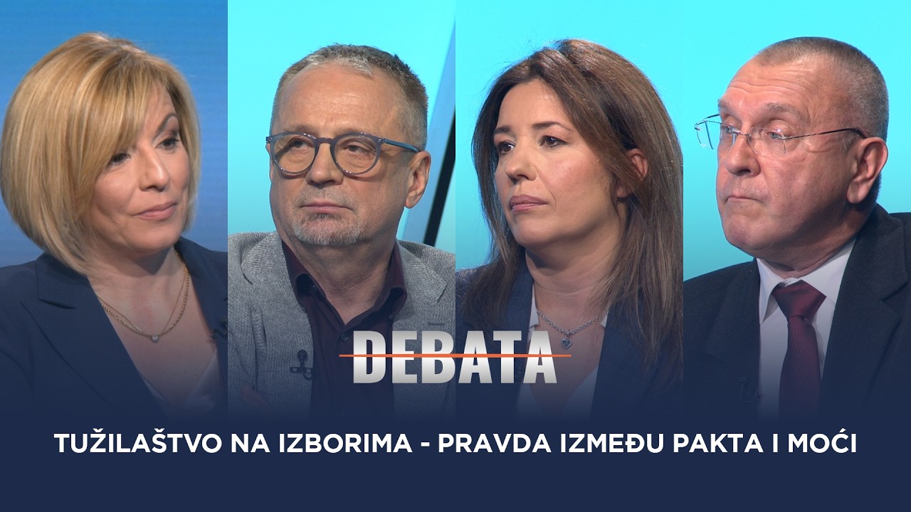 Insajder debata: Tužilaštvo na izborima - pravda između pakta i moći