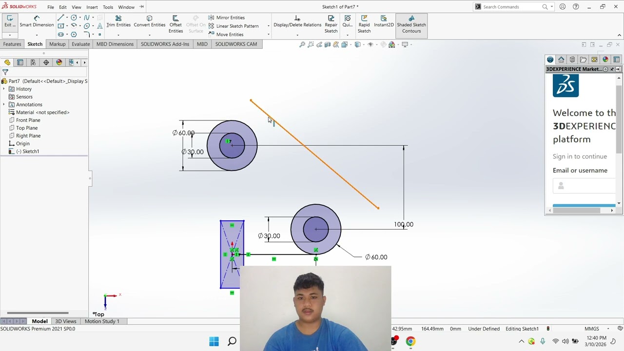 Tugas SOLIDWORK EXERCISE 32