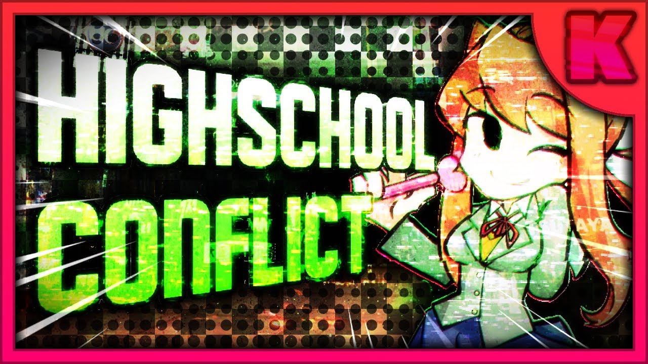 (+FLP) High School Conflict Remix - Doki Doki Takeover Plus - Kane Sucks