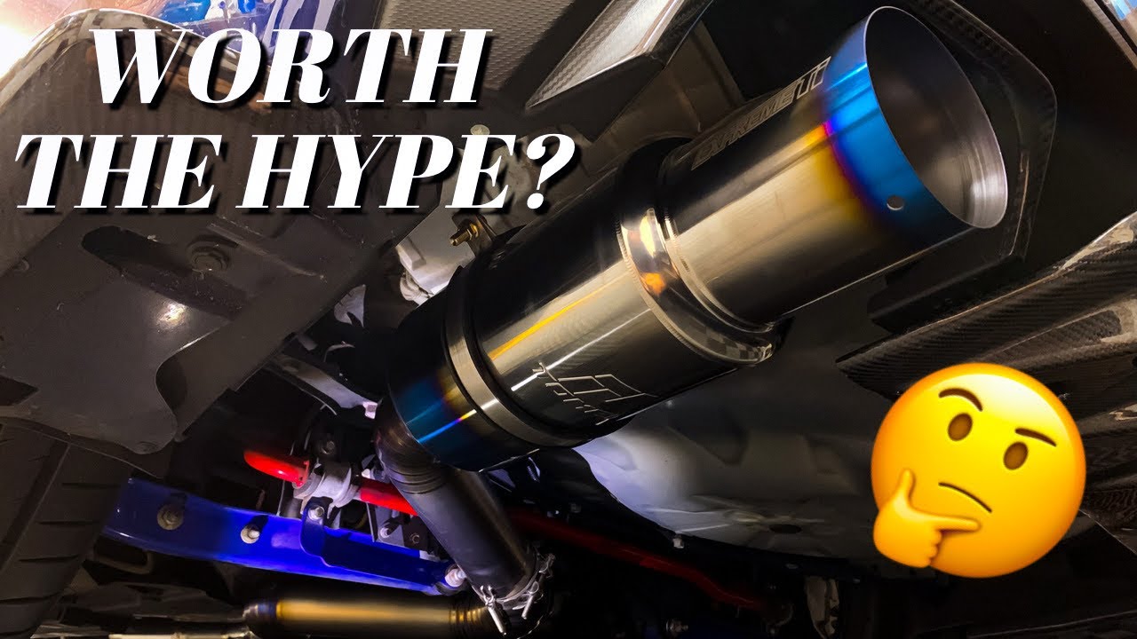 Установка титановой выхлопной системы Tomei на мой STI | Клипсы для холодного запуска и вождения!