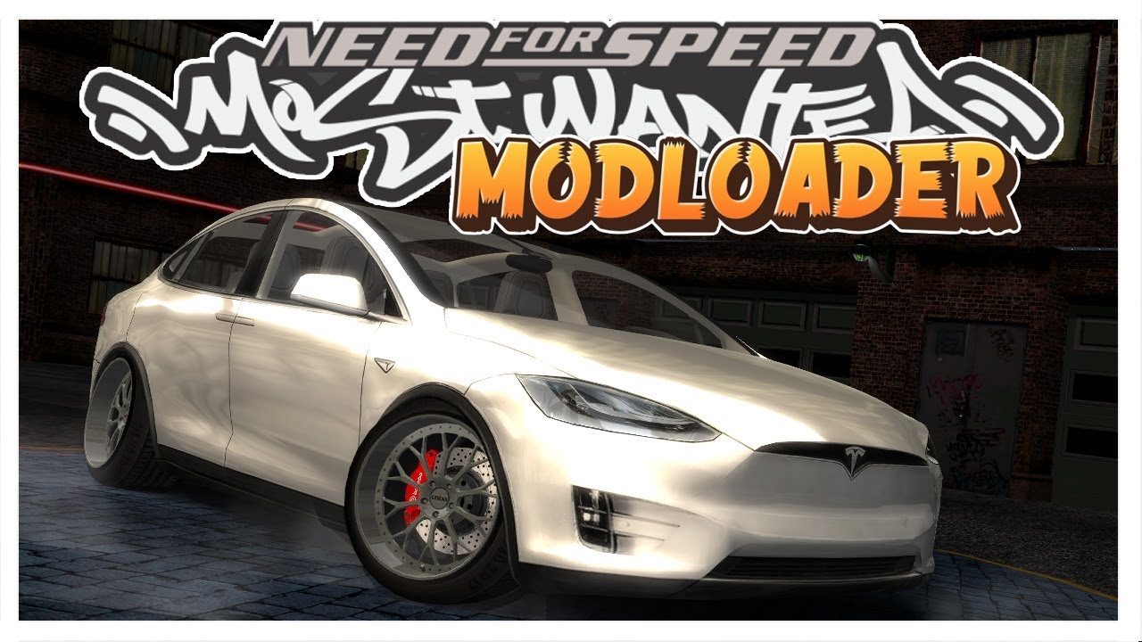 Tesla Model S Stance (2016) • Modloader Cars Gameplay • NFS Most Wanted 2005 PC