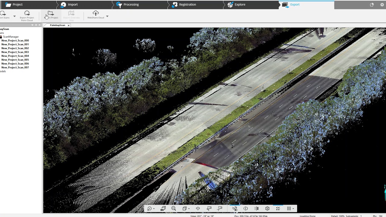 Atlantic Laser Scanning FARO SCENE Tutorial How to Export POD Files