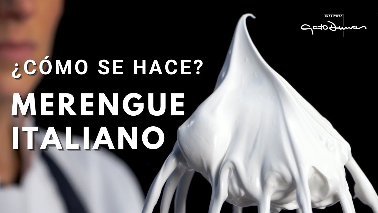 Esta es la mejor forma de hacer el Merengue Italiano,
