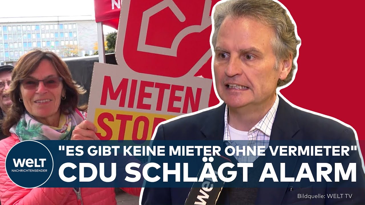 DEUTSCHLAND: Mietgesetz sorgt für Zoff - CDU kritisiert Kurs