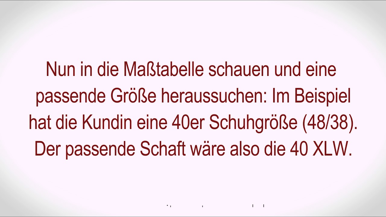Sergio Grasso Reitstiefel Ma&szlig;anleitung