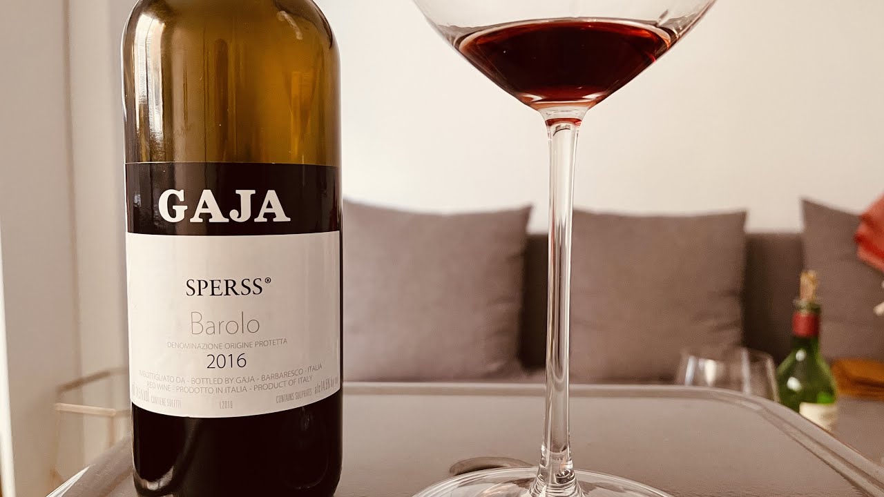 Qu’est-ce qu’un 100 Parker? Dégustation du Barolo Sperss 2016 de Gaja sur 2 jours, 19 & 20/12/2022