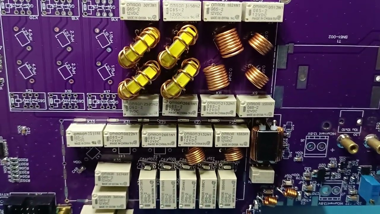 Montando e verificando o Filtro LPF do módulo P.A Transceptor Wolf.